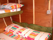 Doppelte Kabine mit abnehmbarem Bett