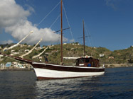 Panaria in navigazione all'eolie